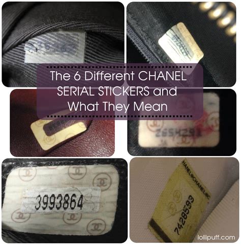 chanel serial number upside down|Chanel serial number stickers.